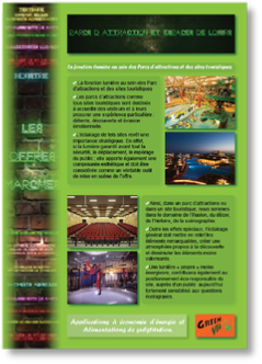 Offre Parcs d'attraction et espaces de loisirs